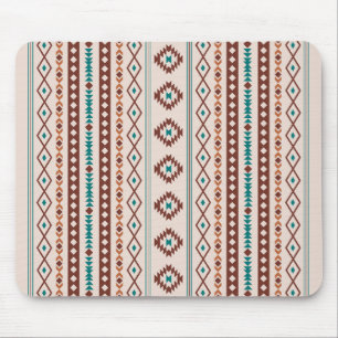 Mousepad Aztec Rusts Creme Misturado Motifs V Padrão