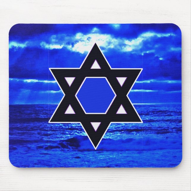 Mousepad Azuis de Judaicas (Frente)