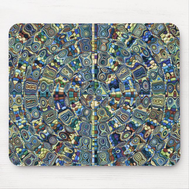 Mousepad Azul-Abstrato (Frente)