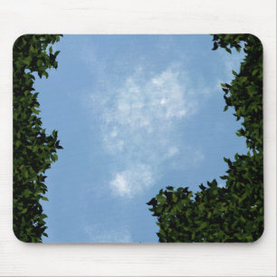 Mousepad Azul aconchegante da natureza