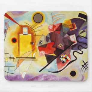 Mousepad Azul Amarelo-Amarelo