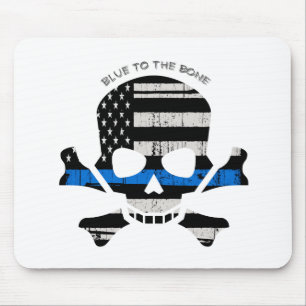 Mousepad Azul ao Osso (cor)