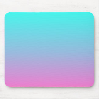 Mousepad azul-azul-azul-azul-turquesa-rosa-giro-ombre