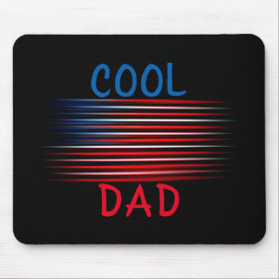 Mousepad Azul branco vermelho personalizado