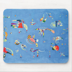 Mousepad Azul-céu por Wassily Kandinsky