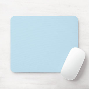 Mousepad Azul claro turvo sólido de cor simples