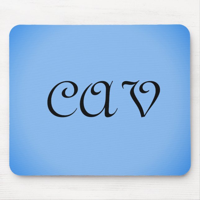 Mousepad Azul Cornflower Sangria (Frente)