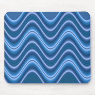 Mousepad azul da onda