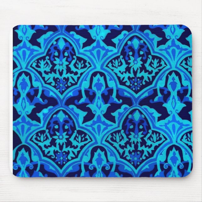 Mousepad Azul Damasco (Frente)