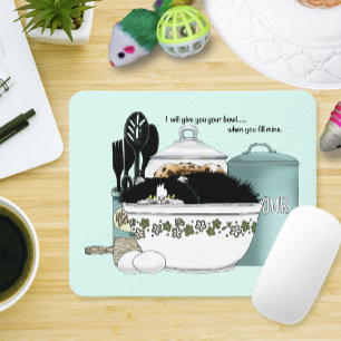 Mousepad Azul de cozinha