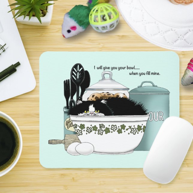 Mousepad Azul de cozinha (Criador carregado)