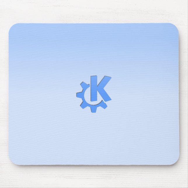 Mousepad Azul de KDE (Frente)