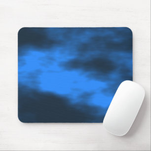 Mousepad Azul Digital Abstrato