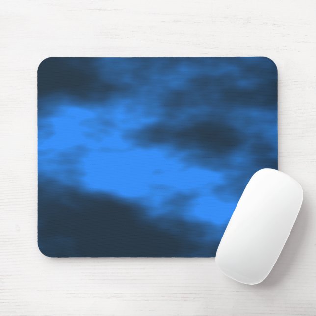 Mousepad Azul Digital Abstrato (Com mouse)
