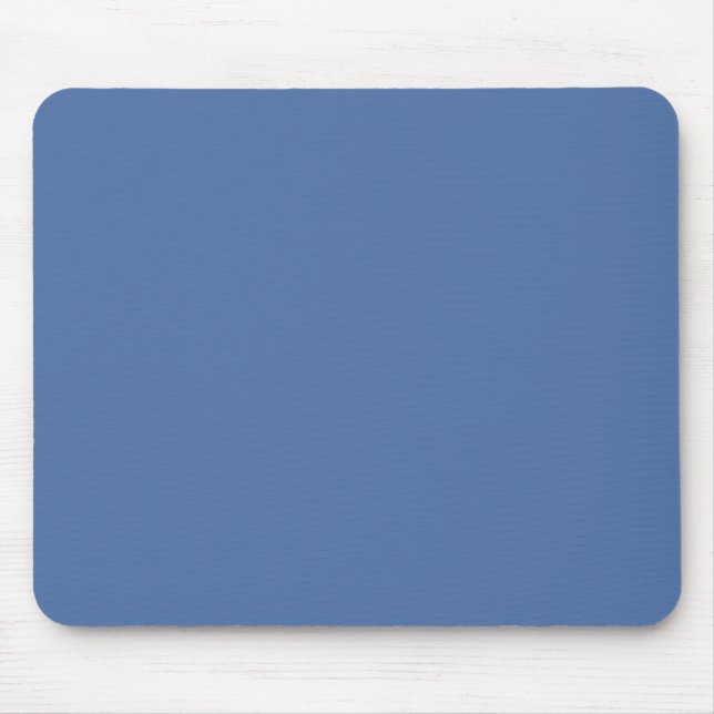 Mousepad Azul distante (cor sólida)  (Frente)