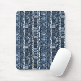 Mousepad Azul Distante E Travado Jean Denim