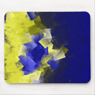 Mousepad Azul e Amarelo
