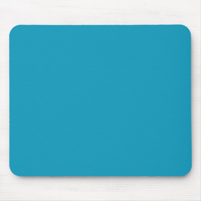 Mousepad Azul-esverdeado (cor sólida) (Frente)