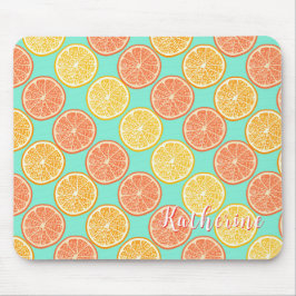 Mousepad Azul-laranja