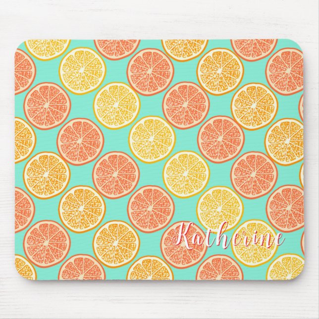 Mousepad Azul-laranja (Frente)