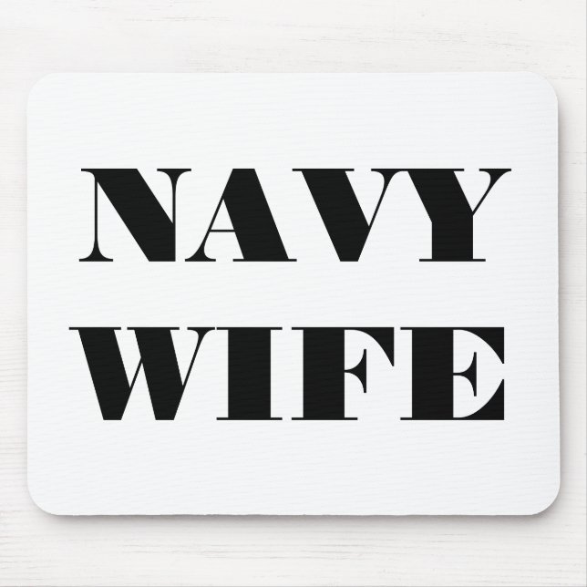 Mousepad Azul-Marinho ESPOSA (Frente)