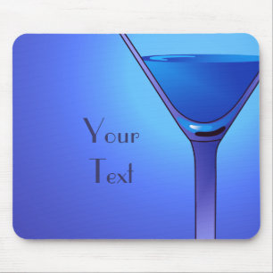 Mousepad Azul Martini