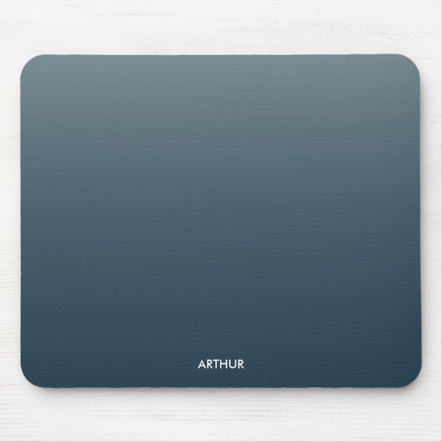 Mousepad Azul Personalizado de Ângulo de Gradação (Frente)