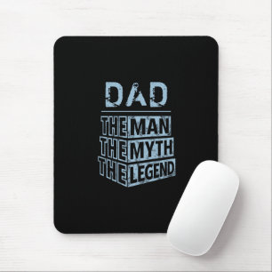 Mousepad Azul Personalizado O Homem O Mito A Legenda
