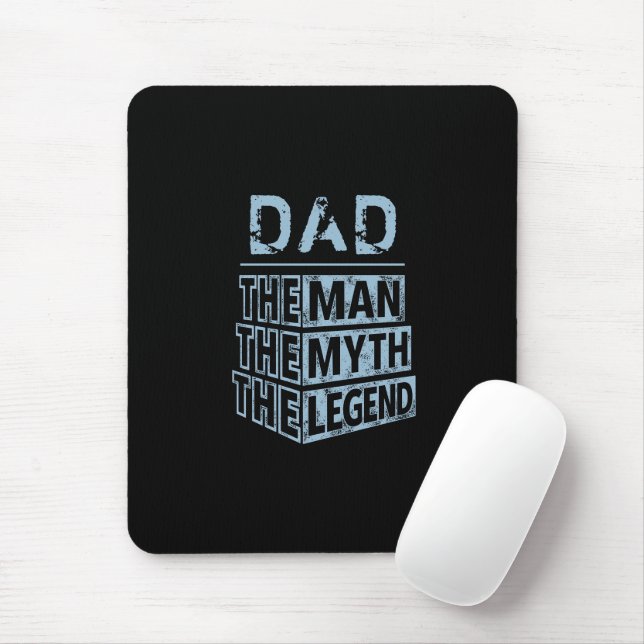 Mousepad Azul Personalizado O Homem O Mito A Legenda (Com mouse)