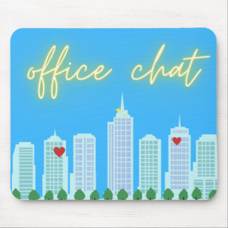 Mousepad Azul Sky do Office Chat Cityscape