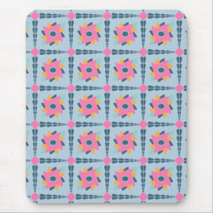 Mousepad Azulejo decorativo colorido
