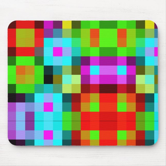 Mousepad Azulejos de arte moderna (Frente)