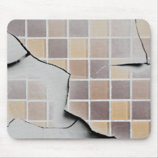 Mousepad Azulejos de mosaico rachados