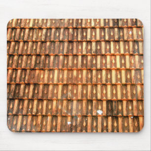 Mousepad Azulejos de telhado vietnamianos do terracotta