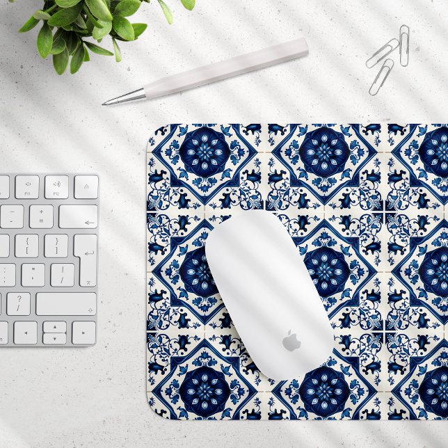 Mousepad Azulejos do Mediterrâneo, Portugal, Azulejo, Majol (Criador carregado)