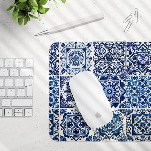 Mousepad Azulejos do Mediterrâneo, Portugal, Azulejo, Majol