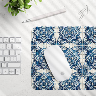 Mousepad Azulejos do Mediterrâneo, Portugal, Azulejo, Majol