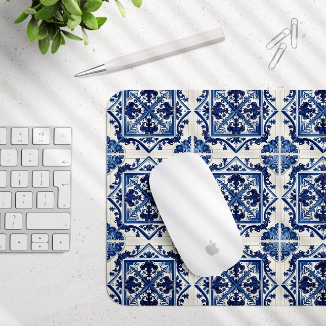 Mousepad Azulejos do Mediterrâneo, Portugal, Azulejo, Majol (Criador carregado)