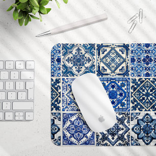Mousepad Azulejos do Mediterrâneo, Portugal, Azulejo, Majol