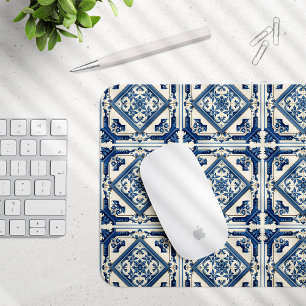 Mousepad Azulejos do Mediterrâneo, Portugal, Azulejo, Majol