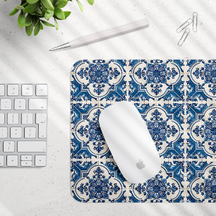 Mousepad Azulejos do Mediterrâneo, Portugal, Azulejo, Majol
