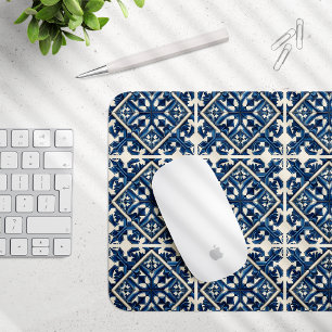 Mousepad Azulejos do Mediterrâneo, Portugal, Azulejo, Majol