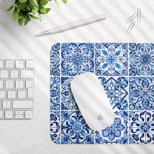 Mousepad Azulejos do Mediterrâneo, Portugal, Azulejo, Majol