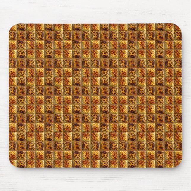 Mousepad Azulejos Vintage (Frente)