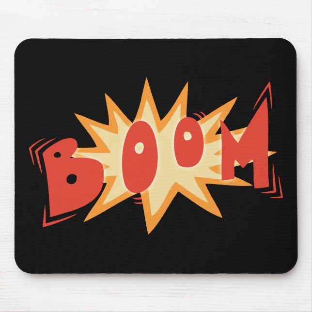 MOUSEPAD B O O M (Frente)