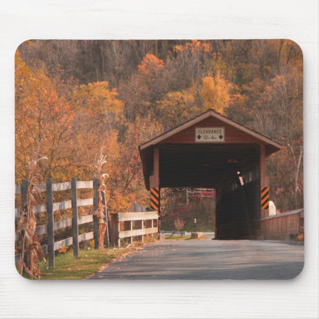 Mousepad B \ ponte coberta, Bedford, Pa. (Frente)
