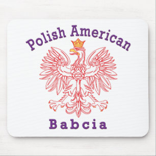 Mousepad Babcia polonesa americana
