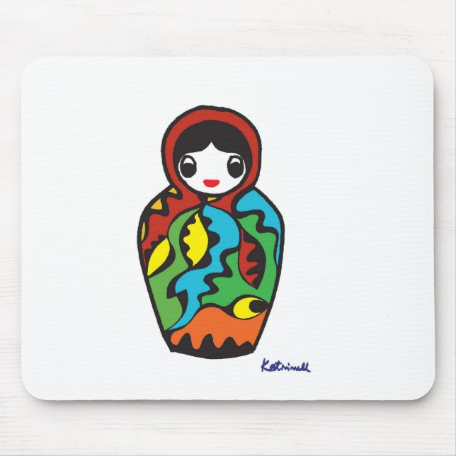 Mousepad Babushka - Matryoshka (Frente)