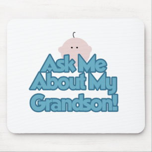 Mousepad Baby Boy pergunta sobre meus Camisetas e presentes