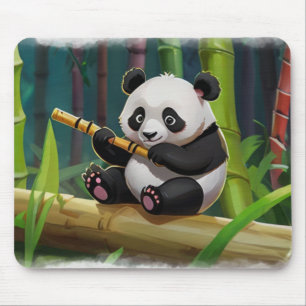 Mousepad Baby Panda Bear Art for Kids